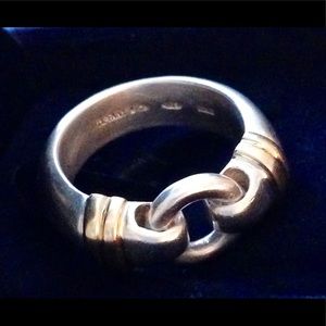 Vintage Tiffany sterling silver ring  size 7